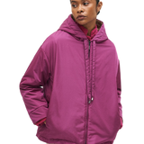 RO - Puffy Nylon Jacket | Fuchsia