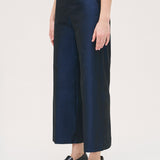 RO - Sleek Cropped Pants | Navy