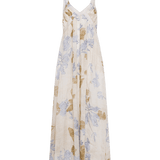 SV - Floral Midi Dress | Beige