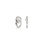 Lhassa Clip Earrings | Palladium