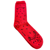 KT - Sig Bandana Socks | Rouge