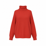 KT - Ulla Sweater | Orange Rosso