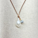 Baroque Freshwater Pearl Mid-Length Necklace