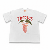 MTL - Tropics Oversized Tee | White