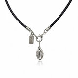 Silver Pave Diamond Shell Enhancer