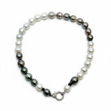 Tahitian and South Sea Pearl Necklace | 17"