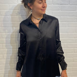 PT - Silk Blouse | Black