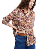 HT - Cinema Shirt | Natural and Brown