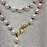 Princess Necklace w/ Vermeil Clasp | 36"