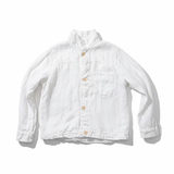 LB - Linen Jacket | White