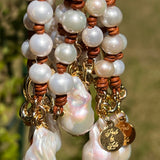 Petite Pearl Choker with a Baroque Pearl Accent | 15" or 16"