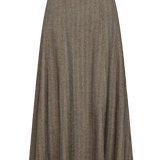 SV - Wool Blend Midi Skirt