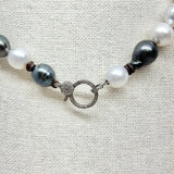 Tahitian and South Sea Pearl Necklace | 17"