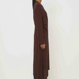MMJ - Dark Bordeaux Drape Dress