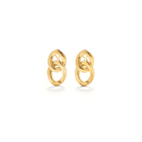 Lhassa Clip Earrings | Gold