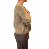 EF - Crew Neck Sweater | Biscuit