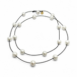 Edison Pearl Sautoir Necklace | 45"