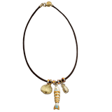 Fish Charm Necklace | 17"