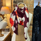 DN - Daisy Silk Scarf | Chilly Cassis