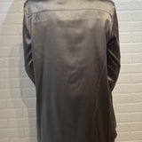 PT - Silk Blouse | Gunmetal