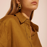 Lhassa Clip Earrings | Gold