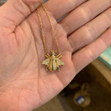 Necklace | Yellow Gold Bumble Bee