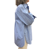 MMJ - Cotton Button Down | Bleu