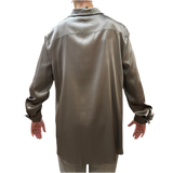 PT - Silk Blouse | Gunmetal