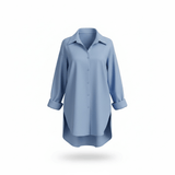 MMJ - Cotton Button Down | Bleu