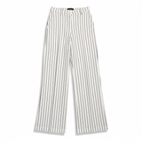 CA - Adrienne | Stripe White and Coffee