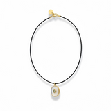 Moonstone Pendant Choker | 16"