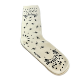 KT - Sig Bandana Socks | Blanc Noir
