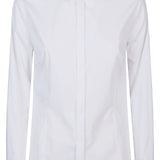 PT - Cotton Button Down w/ Detailed Collar | White