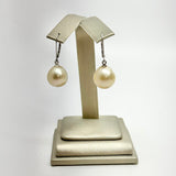 South Sea Pearl & Sterling Silver Earrings