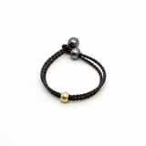 Tahitian Pearl & Gold Bracelet