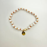 Freshwater Pearl Anklet on Colorful Thread