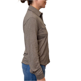 UN - Viscose Button Down Shirt | Taupe