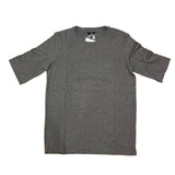 UN - Viscose Elbow Sleeve T-Shirt | Anthracite