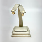 Diamond Heart & 14K Gold Earrings
