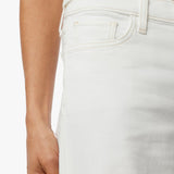 JJ - The Lou Lou Low Rise Wide Leg | White