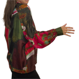 YV - Silk Blouse | Red