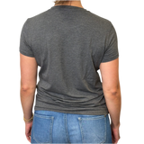 UN - Viscose Short Sleeve T-Shirt | Anthracite