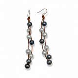 Freshwater Pearl Waterfall Earrings