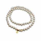Edison Pearls on Colorful Cord Necklace | 32"