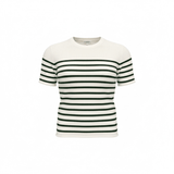 UN - Knit Tee | Off White Vert