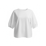 LA - Maglia Liscia Sushi | White