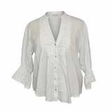 LN - Camicia Donna Long Sleeve Shirt | White