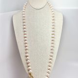 Edison Pearls on Colorful Cord Necklace | 32"