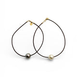 Large Tahitian or South Sea Pearl Choker