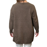 PDC - Long Wool Pullover | Brown